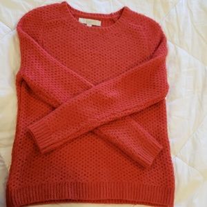 Red sweater from LOFT - small